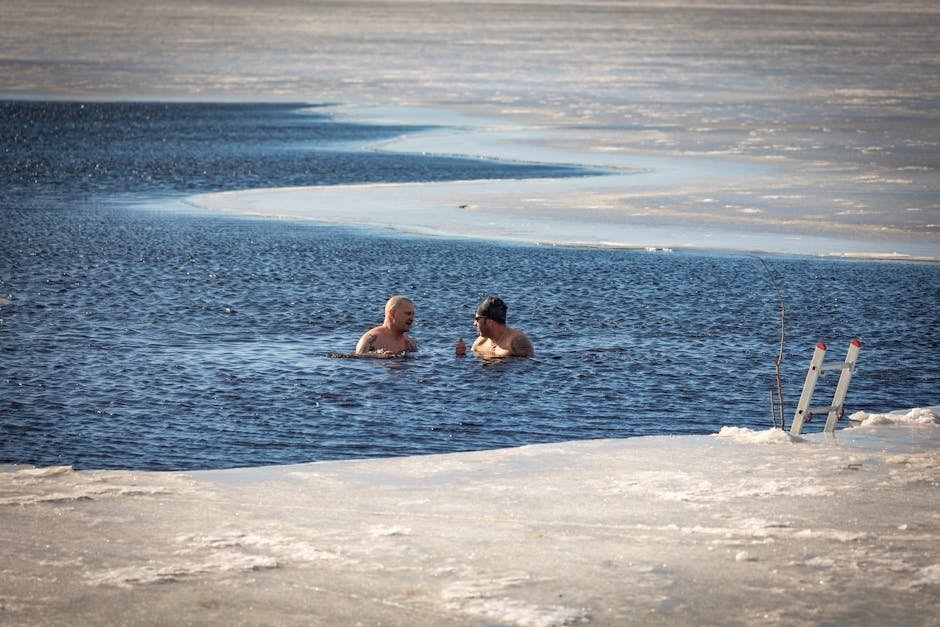 DIY backyard cold plunge made from a converted chest freezer with timer display