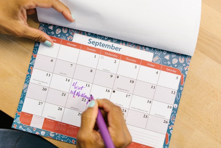 Calendar marked with Special Enrollment Period deadlines and qualifying events