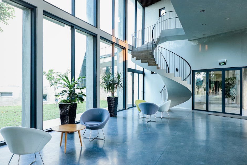 Inpatient psychiatric unit common area with patients in group therapy during post-attempt stabilisation